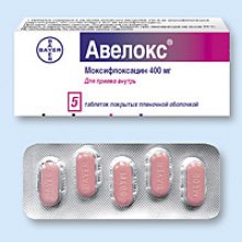 Упаковка Авелокс (Avelox)