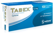 Упаковка Табекс (Tabex)