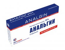 Упаковка Анальгин (Analgin)