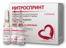 Упаковка и ампулы Нитроспринт (Nitrosprint)